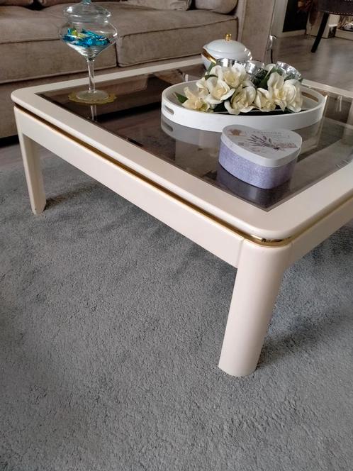 Eetkamertafel + salontafel, Huis en Inrichting, Tafels | Salontafels, Zo goed als nieuw, Minder dan 50 cm, 50 tot 100 cm, Rechthoekig