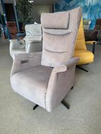 Zgan Prominent sta op relax stoel fauteuil gratis bezorgd, Huis en Inrichting, Fauteuils, Verzenden, Nieuw, Stof