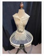 Brocante Hoepelrok onderzijde kant rand, bijzonder, Antiek en Kunst, Ophalen of Verzenden