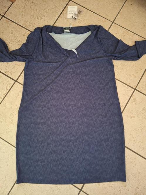 Maicazz spijkerjurk in maat XXL, nieuw, Kleding | Dames, Jurken, Nieuw, Maat 46/48 (XL) of groter, Blauw, Onder de knie, Verzenden
