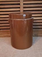 Mooie grote grespot met deksel, Ophalen of Verzenden