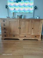 Massief Teak Dressoir - Handgemaakt, Huis en Inrichting, Ophalen, Gebruikt, 150 tot 200 cm, Teakhout