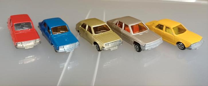 Drie stuks Norev Mini Jet Renault, Hobby en Vrije tijd, Modelauto's | Overige schalen, Nieuw, Auto, Ophalen of Verzenden