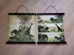Wanddecoratie safari-big five! - jongenskamer, Huis en Inrichting, Ophalen, Gebruikt