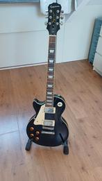 Epiphone Les Paul Standard Lefthand – Zwart (Linkshandig), Muziek en Instrumenten, Ophalen, Gebruikt, Solid body, Epiphone