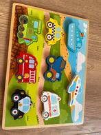 Puzzel van hout, Ophalen of Verzenden, Gebruikt, Puzzelen