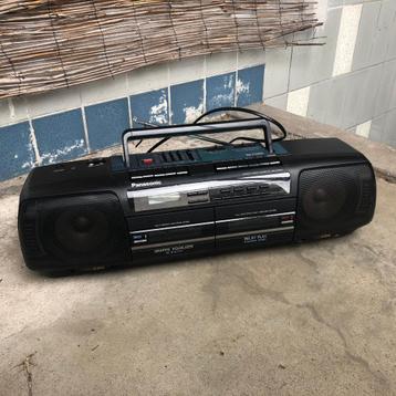 Panasonic draagbare radiocassetterecorder boombox RX-FT600 beschikbaar voor biedingen