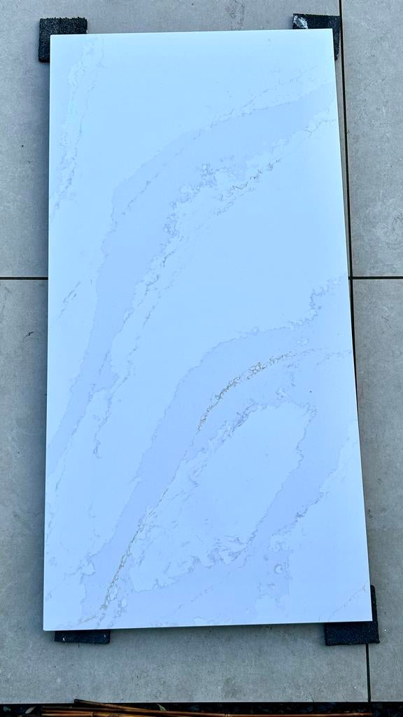 Calacatta Gold composiet blad - 1200x600x20mm, Ophalen, 100 tot 150 cm, Overige kleuren, Nieuw