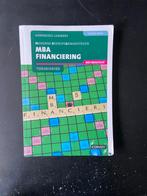 MBA Financiering - Theorieboek, Boeken, Annemieke Lammers, Ophalen of Verzenden, Zo goed als nieuw, MBO