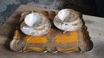 Vintage koffie-/thee-servies, vier stuks. (Bavaria 120), Ophalen of Verzenden, Zo goed als nieuw, Overige stijlen, Kop(pen) en/of Schotel(s)