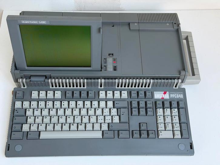 Amstrad PPC-640 Draagbare PC - Retro Computer, Computers en Software, Vintage Computers, Ophalen of Verzenden