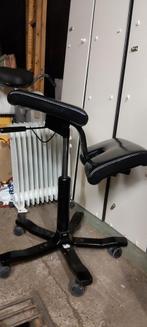 Knie bureaustoel., Huis en Inrichting, Ophalen, Ergonomisch, Gebruikt, Zwart