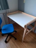 Ikea Flisat bureau en Stoel, Ophalen of Verzenden, Zo goed als nieuw, Tafel(s) en Stoel(en)