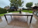 Tuintafel, Tuin en Terras, Ophalen, Gebruikt, Rechthoekig, Hout
