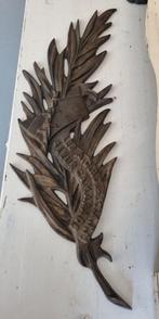 Oude bronzen Franse herdenkings palm Seine & Oise strijders, Antiek en Kunst, Curiosa en Brocante, Ophalen of Verzenden