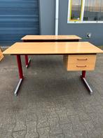 Gebruikte Bureau met Ladeblok, Huis en Inrichting, Ophalen of Verzenden, Gebruikt, Bureau