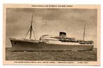 Union Castle Line to South and East Africa schip 1951, Ophalen, 1940 tot 1960, Gelopen