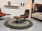 Nieuw Rolf Benz 586 Fauteuil met Hocker Stof leer Stoel Poef