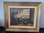 Schilderij André Gior - Moeder en Kind, Antiek en Kunst, Kunst | Schilderijen | Klassiek, Ophalen