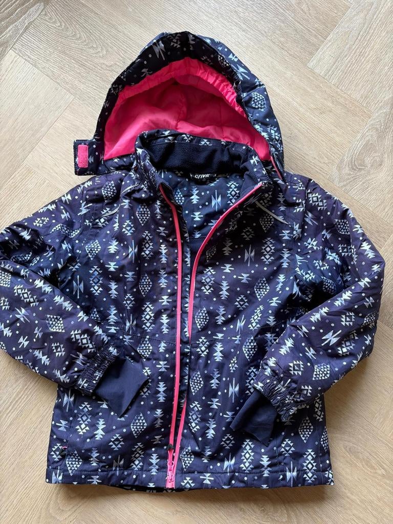 Crivit Ski Jas Maat 134/140, Kinderen en Baby's, Kinderkleding | Maat 134, Zo goed als nieuw, Meisje, Jas, Ophalen of Verzenden