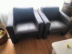 Lederen Fauteuils (2 stuks), Gebruikt, Ophalen of Verzenden, 75 tot 100 cm, Modern