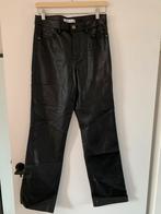 Te koop zwarte leren broek Zara wide maat 38, Kleding | Dames, Broeken en Pantalons, Maat 38/40 (M), Zwart, Ophalen of Verzenden