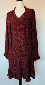 Esqualo zwart met rode stipjes jurk maat 38, Maat 38/40 (M), Zwart, Esqualo, Ophalen of Verzenden