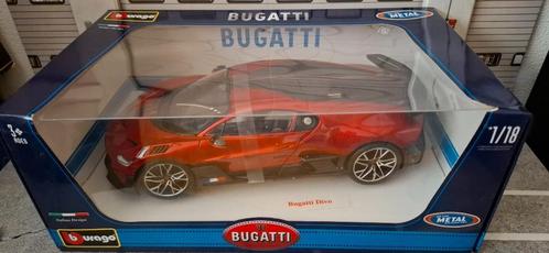 1.18 bugatti divo, Hobby en Vrije tijd, Modelauto's | 1:18, Nieuw, Auto, Bburago, Ophalen of Verzenden
