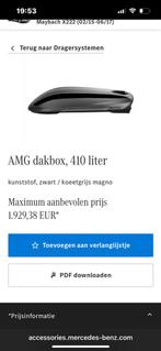 Mercedes dakkoffer AMG, Auto diversen, Dakkoffers, Ophalen, Zo goed als nieuw