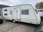 Burstner 530 TK 5 persoons 1999, Caravans en Kamperen, Bedrijf, 1000 - 1250 kg, Dwars-stapelbed, Kachel