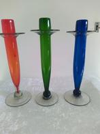 Glazen kandelaars of vazen., Antiek en Kunst, Ophalen of Verzenden