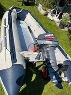 Rubberboot met 8pk yamaha, Ophalen