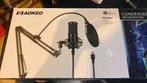Microfoon condensor USB Podcast, Muziek en Instrumenten, Microfoons, Ophalen of Verzenden, Zo goed als nieuw, Studiomicrofoon