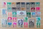 Frankrijk Lotje Postzegels, Verzenden, Gestempeld