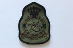 kroon    Vlb  Leeuwarden  groen, Verzenden, Zo goed als nieuw, Patch, Badge of Embleem