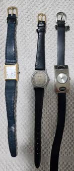 3 dames horloges en 3 andere klokjes, Ophalen, Gebruikt, Staal, Overige merken