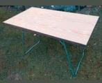 Vintage Camping Tafel - Inklapbaar!, Caravans en Kamperen, Ophalen, Gebruikt