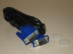VGA-kabel: 15-pins male – 15-pins male, Gebruikt, Ophalen of Verzenden