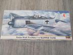 Hasegawa Focke-wulf FW 190A w/Slipper tank, Hobby en Vrije tijd, Modelbouw | Vliegtuigen en Helikopters, Ophalen of Verzenden