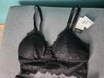 NIEUW!! Bralette met bij horende ondergoed, Zeeman, Ophalen of Verzenden, Zwart, BH