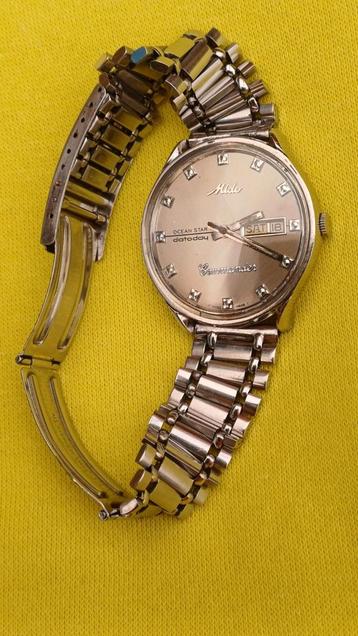 Vintage Mido Commander Ocean Star Day-Date Jaren '70 beschikbaar voor biedingen