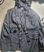 Prada blazer belt jacket xs s m, Ophalen of Verzenden, Zo goed als nieuw, Maat 34 (XS) of kleiner, Zwart