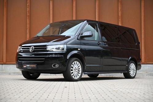 Volkswagen Transporter T5 lang DSG 180pk Dubbel cab Leder, Auto's, Bestelauto's, Bedrijf, ABS, Adaptieve lichten, Airbags, Airconditioning