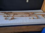 gordijnrails, Ophalen, Gebruikt, Bruin, 200 cm of meer