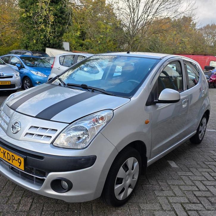 Nissan Pixo 1.0  AUTOMAAT 2010 AIRCO 5DRS **83000 KM NAP**, Auto's, Nissan, Bedrijf, Pixo, Airconditioning, Centrale vergrendeling
