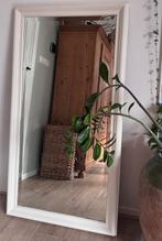 Oude spiegel met facet geslepen glas, Huis en Inrichting, Woonaccessoires | Spiegels, Ophalen, Zo goed als nieuw, Minder dan 100 cm