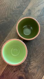 Groene sausbakjes/ nootjesschaaltjes, Ophalen of Verzenden