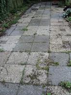 grinttegels 50x50 0ngeveer 100 stuks, Tuin en Terras, Tegels en Klinkers, Beton, Gebruikt, Ophalen, Terrastegels