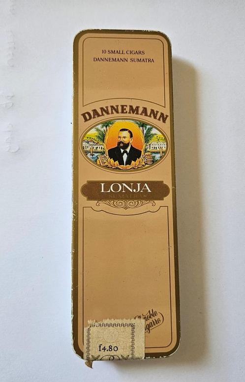Dannemann Lonja (Sigarendoos), Verzamelen, Rookartikelen, Aanstekers en Luciferdoosjes, Gebruikt, Tabaksdoos of Verpakking, Ophalen of Verzenden