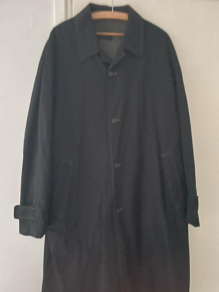 Hugo Boss jas, zwart, trenchcoat, maat L, Kleding | Heren, Jassen | Zomer, Zo goed als nieuw, Zwart, Ophalen of Verzenden